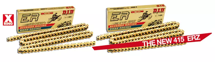 D.I.D 428NZ G&B Ketju+Jousil. (FJ) - Crossipyörän ketjut - 283-428030-134 - 1