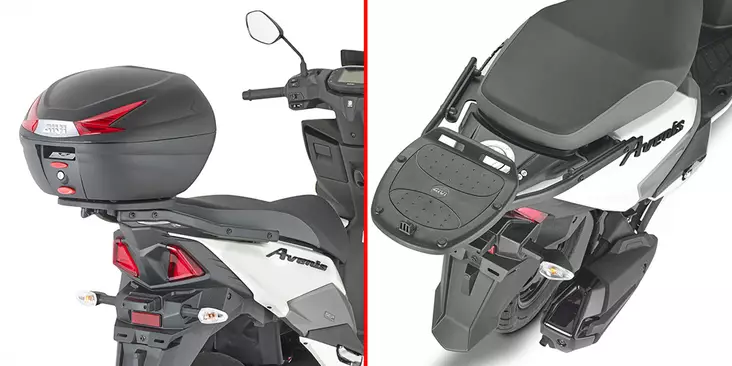 Givi REAR RACK SUZUKI AVENIS 125 (2023) - Moottoripyörän laukkujen kiinnikesarjat - 322-SR3124 - 1