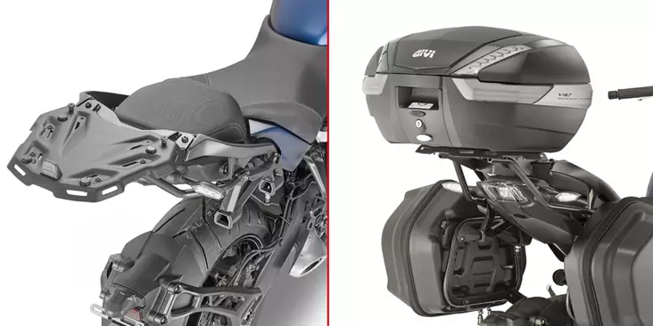 GIVI SPEC.REAR RACK MONOLOCK/MONOKE - Moottoripyörän laukkujen kiinnikesarjat - 322-SR2144 - 1
