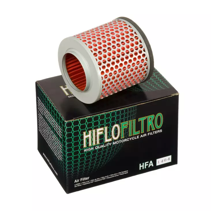 Hiflo ilmansuodatin HFA1404 - Moottoripyörän ilmansuodattimet - 20-1404 - 1