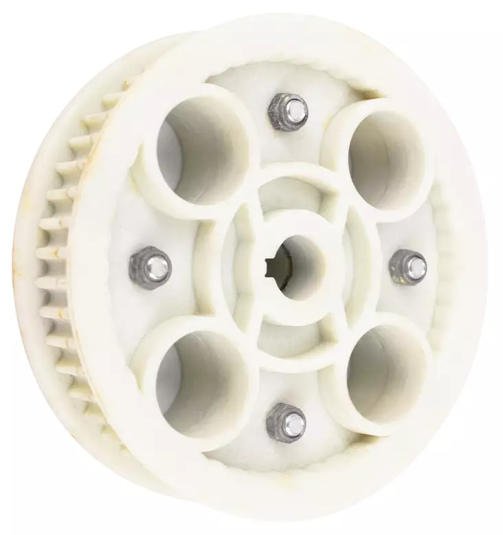 Hihnapyörä, hammas: Stiga Villa 85M, 92M, 102M, 107M, Villa Ready, Park 92M, 102 - Stigan rungon osat - 444-620-7034 - 1