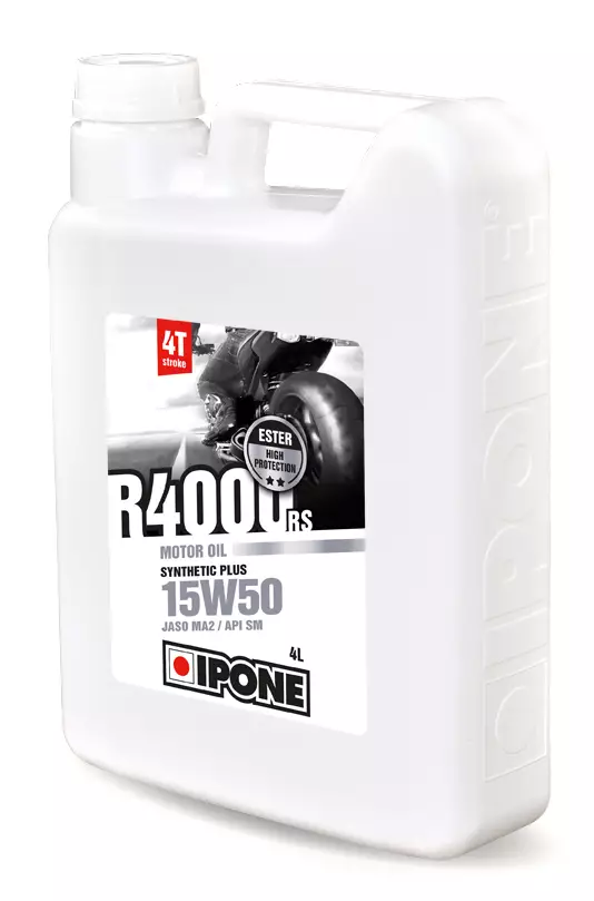 Ipone R4000RS 15W50 semi-synt. 4L - 4-T Moottoriöljyt - 55-209-004 - 1