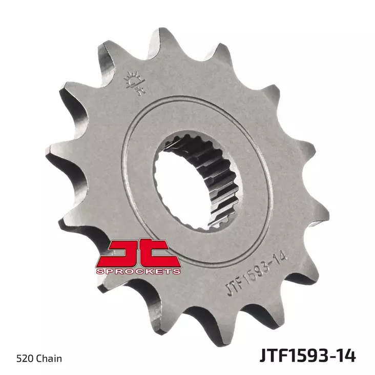 JT Eturatas JTF1593.14 - Moottoripyörän eturattaat - 274-F1593-14 - 1