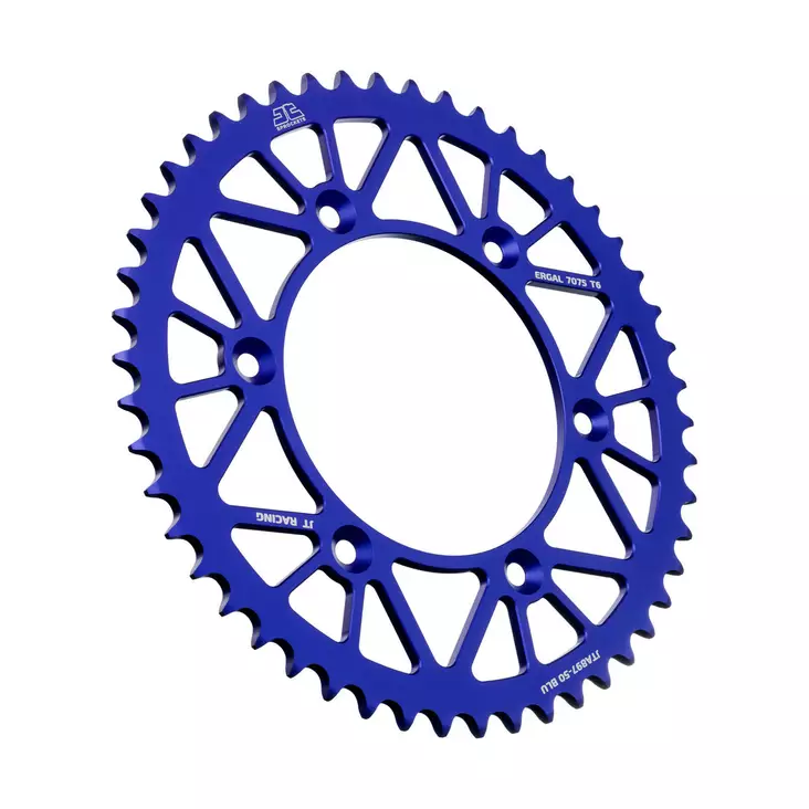 JT Takaratas Alumiini 7075 T6 Sininen JTA897.52BLU - Crossipyörän takarattaat - 274-A897-52-4 - 1