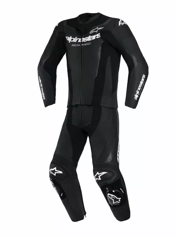Kaksiosainen nahkapuku Alpinestars GP Force V2, Musta - MP Nahkapuvut - D528974 - 1