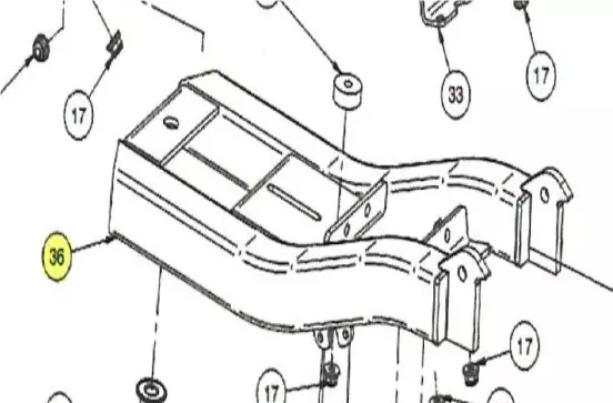 Kimpex Sub frame FT ATV Click N GO2 - Puskulevyjen työvälinerungot - 75-373964 - 1