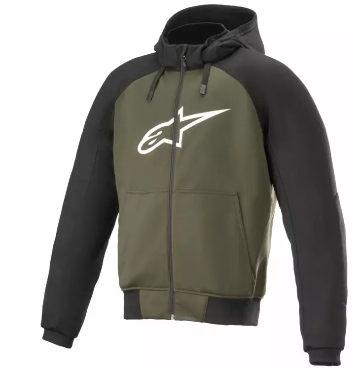 Miesten ajohuppari Alpinestars Chrome Sport, musta/vihreä - MP Ajotakit - D373494 - 1