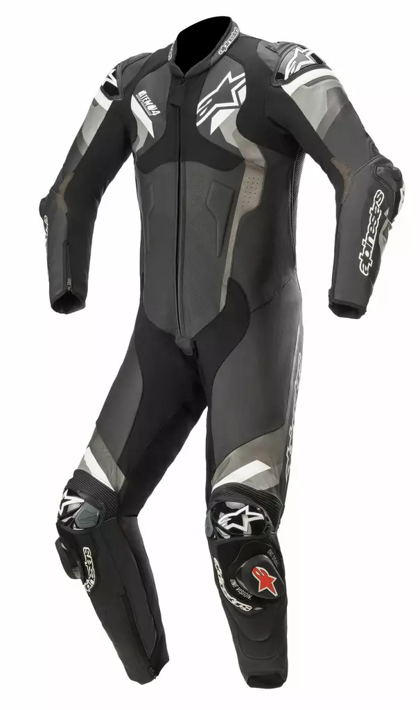 Miesten nahkapuku Alpinestars Atem v4, musta, yksiosainen - MP Nahkapuvut - D323454 - 2