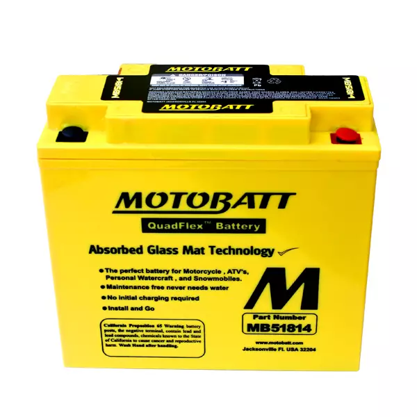 Motobatt akku, MB51814 - Motorbattin akut - 14-524 - 1