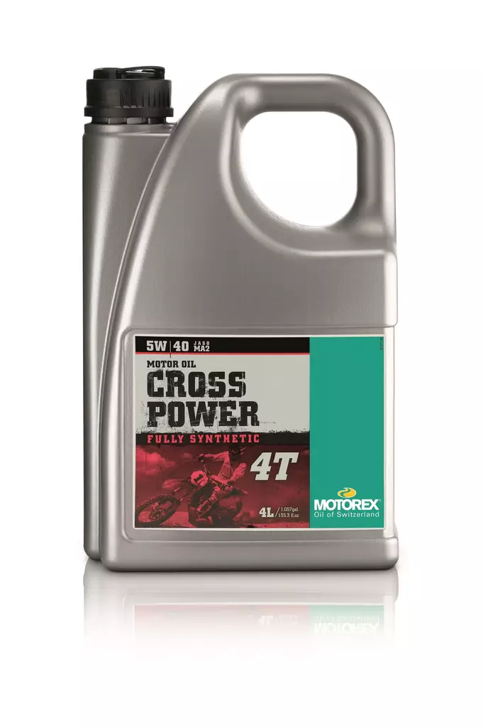 Motorex Cross Power 4T 5W/40 4 ltr (4) - 4-T Moottoriöljyt - 552-142-004 - 1