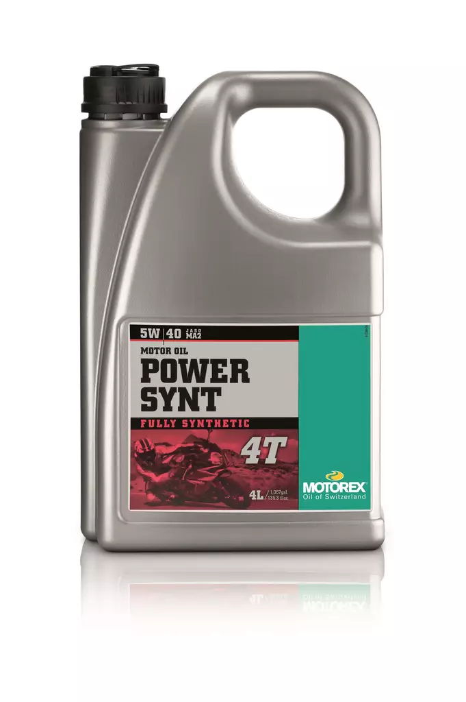 Motorex Power Synt 4T 5W/40 4 ltr (4) - 4-T Moottoriöljyt - 552-166-004 - 1