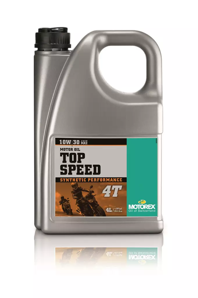 Motorex Top Speed 4T 10W/30 4 ltr (4) - 4-T Moottoriöljyt - 552-193-004 - 1