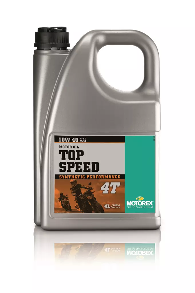Motorex Top Speed 4T 10W/40 4 ltr (4) - 4-T Moottoriöljyt - 552-196-004 - 1