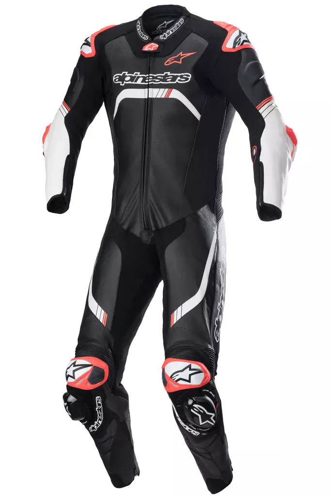 MP nahkapuku Alpinestars GP Tech v4 Tech Air, yksiosainen, musta/valkoinen - MP Nahkapuvut - D412644 - 1