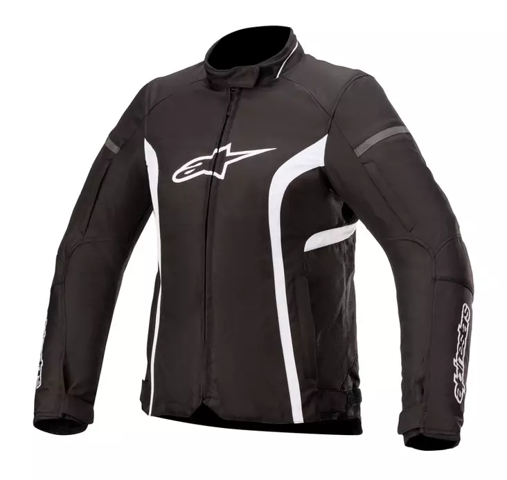 Naisten ajotakki Alpinestars Kira v2, vedenpitävä, musta/valkoinen - MP Ajotakit - D352484 - 2