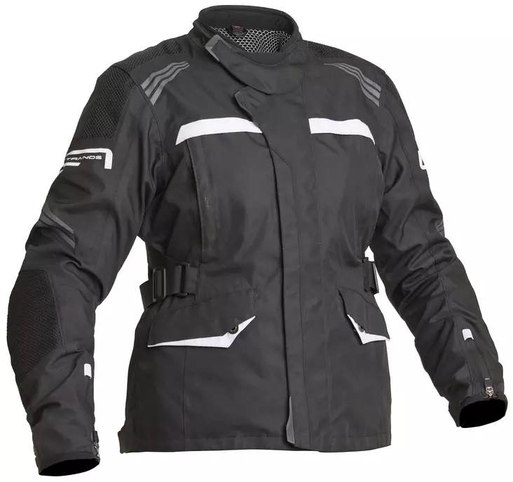 Naisten ajotakki Lindstrands Granberg, musta/valkoinen - MP Ajotakit - 720-21050101-34 - 1