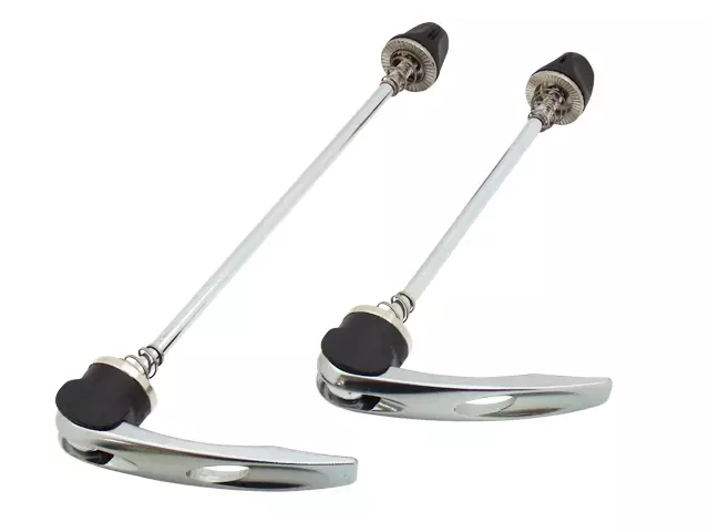 Pika-akselisarja CAVO, etunapaan 125 mm ja takanapaan 165mm, musta/titaani - Polkupyörän navat muut osat - 44-614 - 1