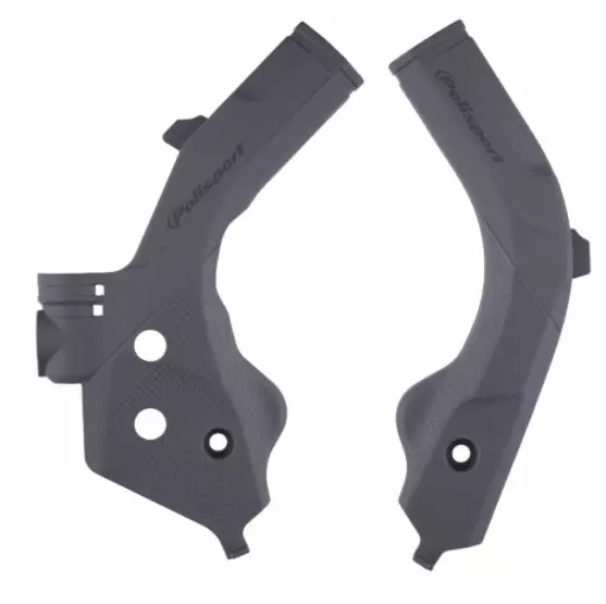 Polisport frame protector Husqvarna TC/FC (19) TE/FE (20) Nardo Grey - Crossipyörän runkosuojat - 179-8470700004 - 1
