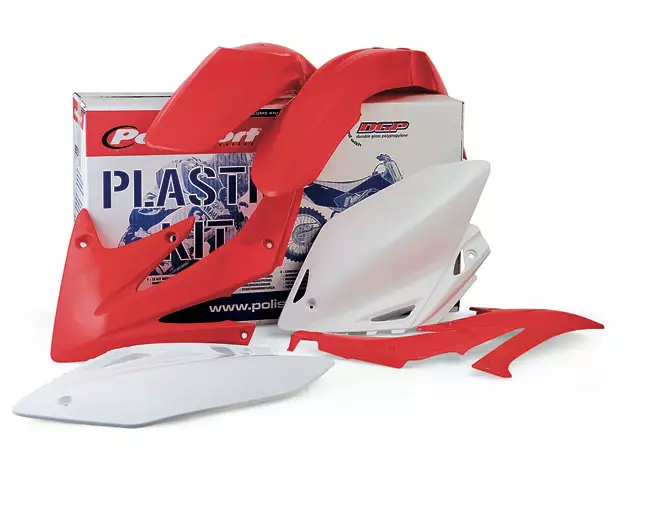 Polisport plastic kit CRF450 05-06 - Crossipyörän muovisarjat - 178-90084 - 1