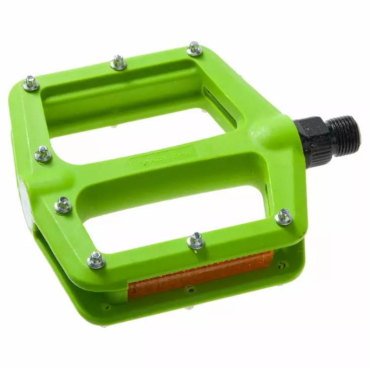 Poljin 9/16" Cavo Flat/BMX, polyamidi limenvihreä, vaihdettavat nastat - Polkupyörän MTB - 47-144 - 1