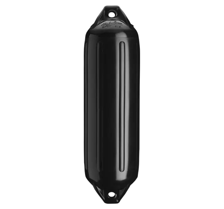 Polyform US fender NF 4 musta 16.3 x 54.9 cm - Veneen lepuuttajat - 116-49300-31004 - 1