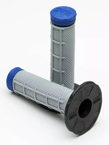 Pro Taper Grip Tri-Density ½ waffle blue/grey - Kahvatupit - 63-0019-4 - 1