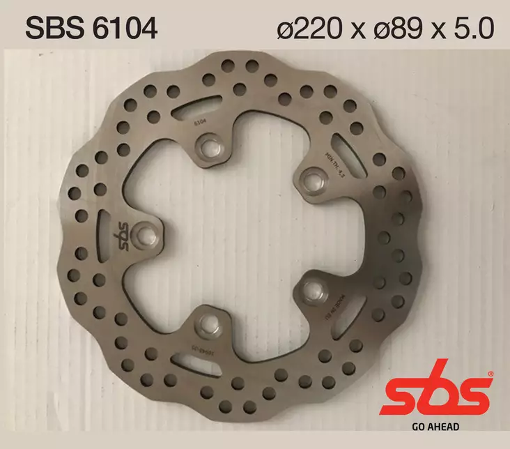 SBS Jarrulevy Upgrade - Moottoripyörän jarrulevyt - 230-6104 - 1