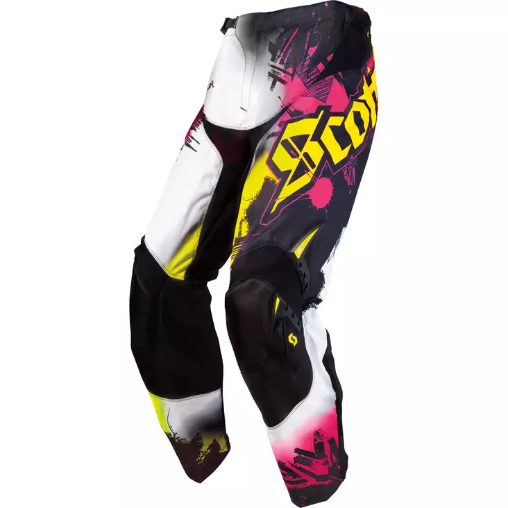 Scott 350 Con Artist Kids pants black/green - Lasten crossihousut - 621-3231-24 - 1