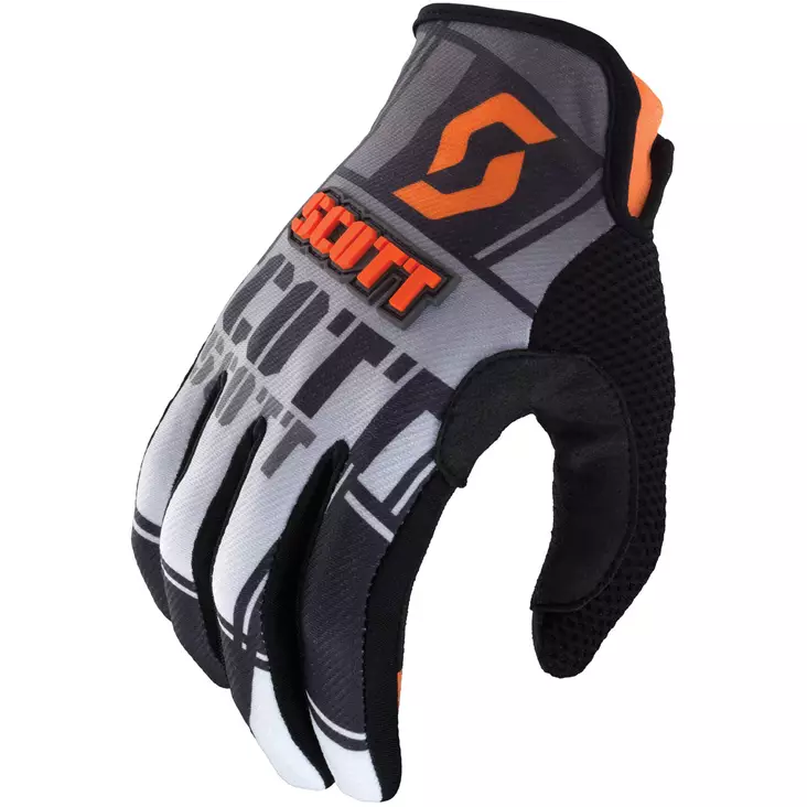 Scott 350 Squadron glove black/orange - Crossihanskat - 626-4325-4 - 1