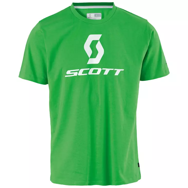 Scott t-shirt 20 Promo S/SL classic green - T-paidat - 625-5450-4 - 1