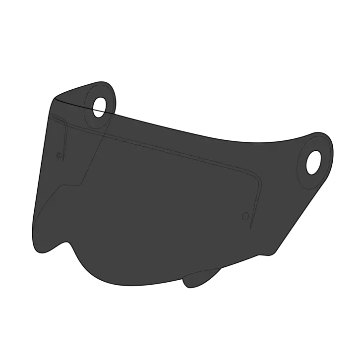 Simpson Darksome visiiri, tumma - Visiirit - 638-102114 - 1