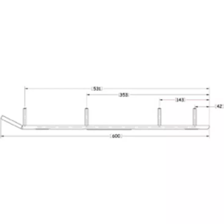 Sno-X Defender ohjausrautapari, Yamaha - Moottorikelkan ohjausraudat - 881-0614 - 1
