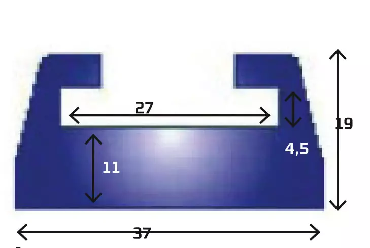 Sno-X kelkan liukukisko, 142cm, Lynx/Ski-Doo, musta - Moottorikelkan liukukiskot - 84-0244 - 1