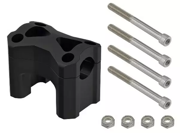 Sno-X Ohjaustangon korotuspala Polaris/A - Moottorikelkan korotuspalat - 88-08704 - 1