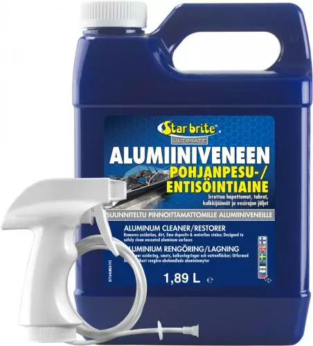 Star brite Alumiiniveneid.puhdistusaine 1,89L - Veneen huoltotuotteet - 136-87764 - 1