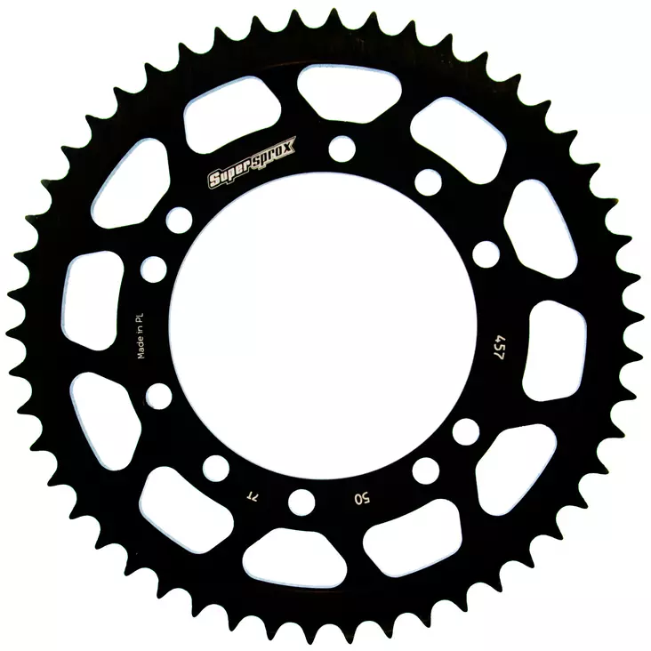 Supersprox Rear Sprocket Steel RFE-457:44 - Moottoripyörän takarattaat - 27-2-457-44 - 1