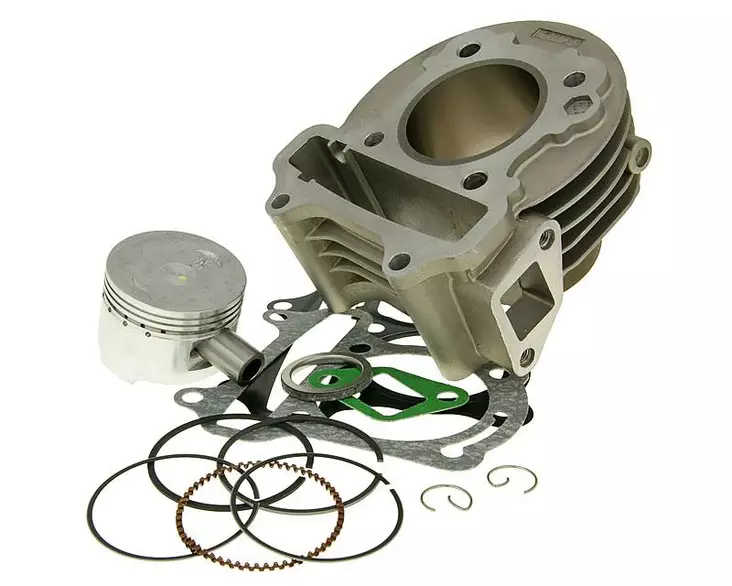 Sylinterisarja, 72cc, Kiina-skootterit 4-T - Mopon sylinterisarjat - 301-1154 - 1