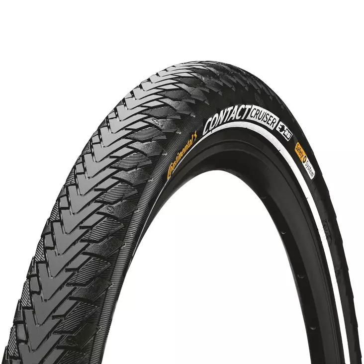 Ulkorengas 20" CONTINENTAL Contact Cruiser Reflex 50-406, musta - Polkupyörän ulkorenkaat - 0101754 - 1