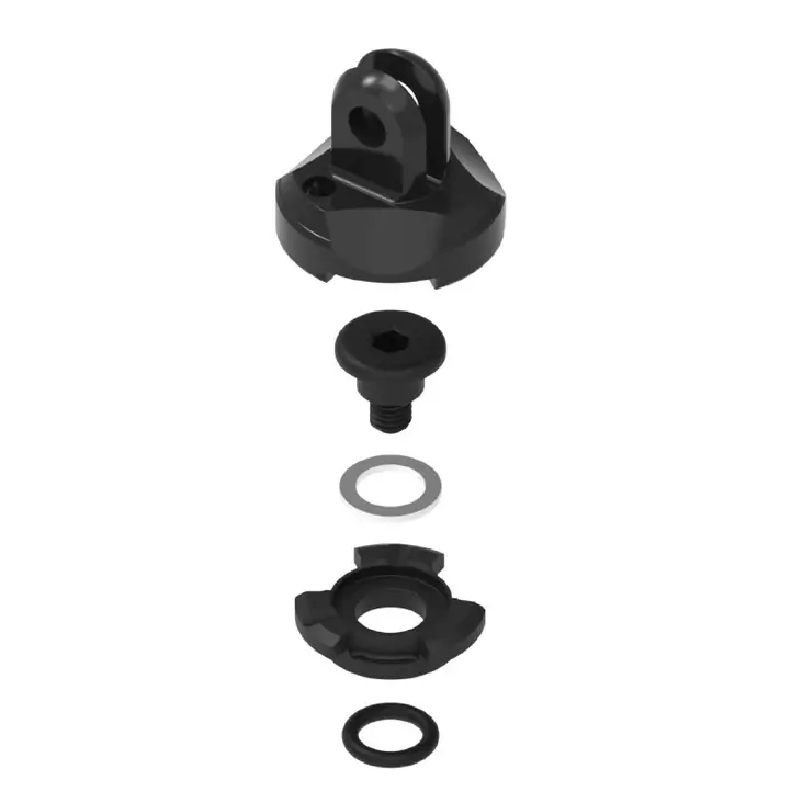 Valokiinnike Lezyne Hecto, Micro ja Macro etuvaloille - Polkupyörän valaisimet ja osat - 1-LED-QPROMT-V104 - 1