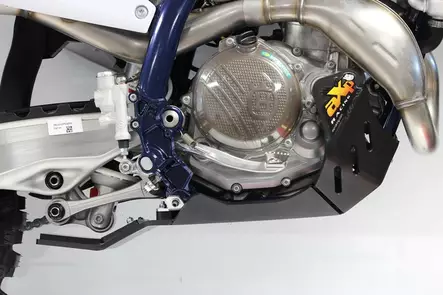 AXP Xtrem HDPE pohjapanssari Black KTM 450 / GasGas 450/500 / Husqvarna 450/501 23- - Crossipyörän pohjapanssarit - 397-AX1655 - 2