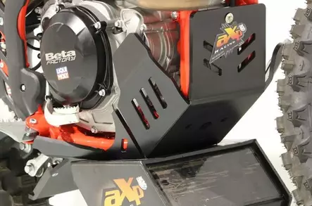 AXP Xtrem HDPE Skid Plate Black Beta 350RR-390RR-430RR-480RR-500RR 20 - Crossipyörän pohjapanssarit - 397-AX1555 - 1