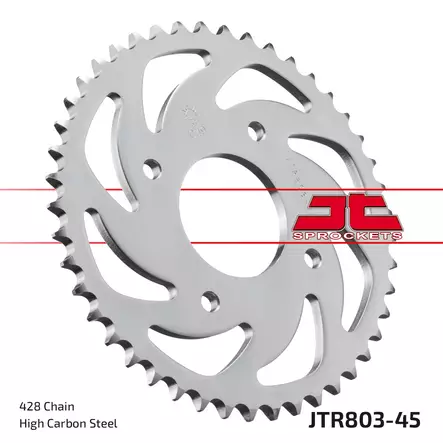 JT Takaratas JTR803.45 - Crossipyörän takarattaat - 274-R803-45 - 1