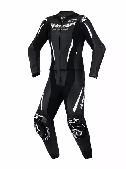 Kaksiosainen nahkapuku Alpinestars GP Force V2, musta/valkoinen/punainen - MP Nahkapuvut - D528975 - 1