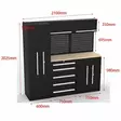 TIMCO SUPERB 210X55X205 TYÖKALUKAAPISTO - Varastointi ja säilytys - 102812515 - 5