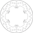 Brembo Jarrulevy Serie Oro - Moottoripyörän jarrulevyt - 232-68B407M5 - 1