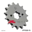 JT Eturatas JTF1550.15 - Moottoripyörän eturattaat - 274-F1550-15 - 1