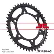 JT Takaratas JTR1490.45 - Crossipyörän takarattaat - 274-R1490-45 - 1