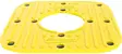Polisport Bikestand Basic antislip kumimatto keltainen - Varikkotuotteet ja nostimet - 17-8985900005 - 1
