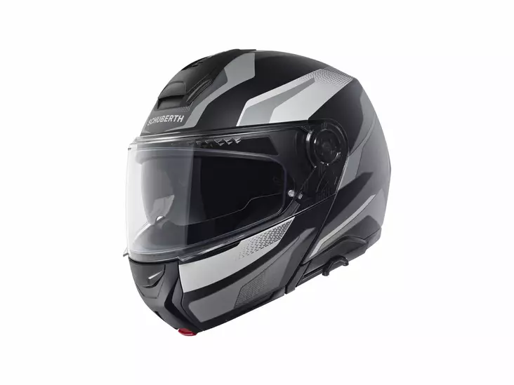 Moottoripyöräkypärä Schuberth CONCEPT Tracer, mattaharmaa - Avattavat- ja avokypärät - 51-2525 - 1
