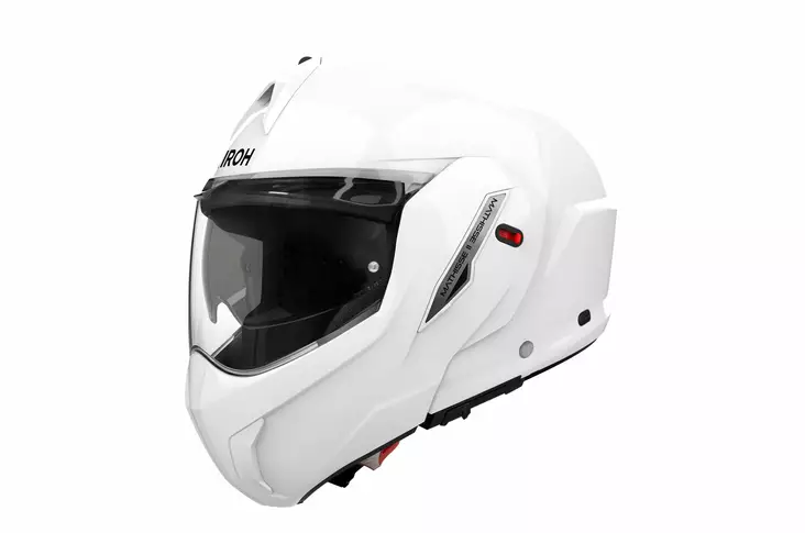 MP-kypärä Airoh Mathisse II Color, kiiltävä valkoinen - Avattavat- ja avokypärät - 57-25055 - 1